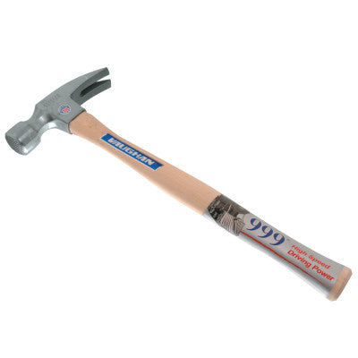 Framing Rip Hammer, Forged Steel, Straight White Hickory Handle, 16 in, 2.91 lb