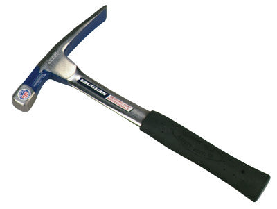 Bricklayer's Hammers, 18 oz, 11 in, Forged Steel Handle