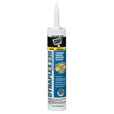 DYNAFLEX 230 Premium Indoor/Outdoor Sealants (PC 18300), 10.1 oz , White