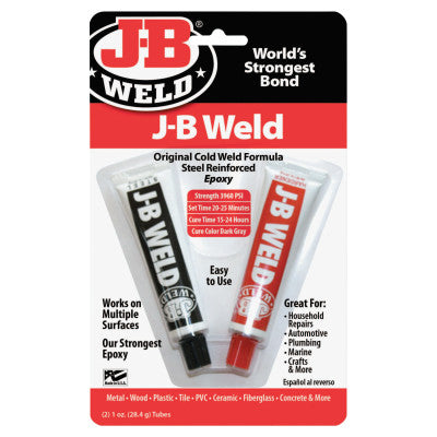 Cold Weld Compounds, 2 oz (2 x 1 oz.) Skin Packed, Dark Grey