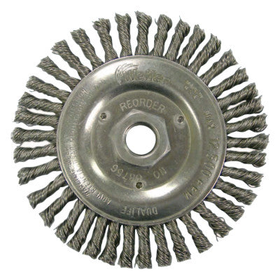 Roughneck Stringer Bead Wheel, 6 7/8 in D x 3/16 in W, .02 in Wire, Retail Pack