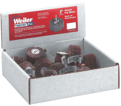 Abrasive Flap Wheel Countertop Displays, 2 in, Grit