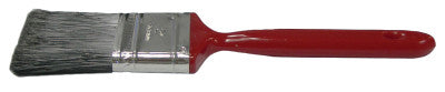 Varnish Brushes, 4" wide, 2 3/4 in trim, Black poly, Red Plastic handle