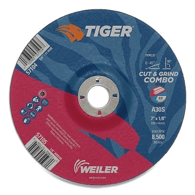 5 X 1/8 TIGER TY27 COMBWHL AO 7/8 AH
