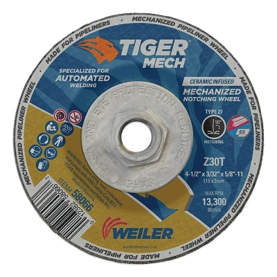 4.5 X 3/32 PIPELINER T27 5/8-11 NUT