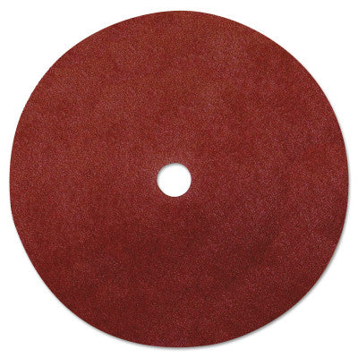 Wolverine Resin Fiber Discs, 9 in, 7/8 in Arbor, 120 Grit, White Aluminum Oxide