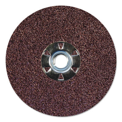 Wolverine Resin Fiber Discs, 4 1/2 in Dia, 5/8 Arbor, 50 Grit, Aluminum Oxide