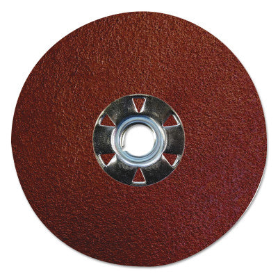 Tiger Aluminum Resin Fiber Discs, 4 1/2 in, 5/8 Arbor, 60 Grit, Aluminum Oxide