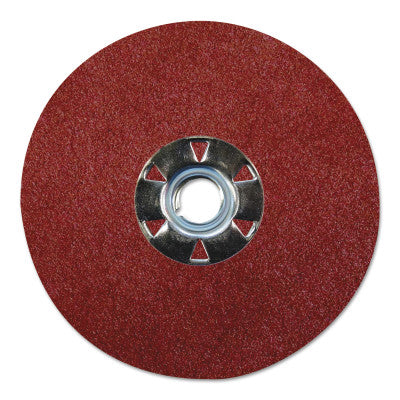 Wolverine Resin Fiber Discs, 5 in Dia, 5/8 Arbor, 80 Grit, Aluminum Oxide