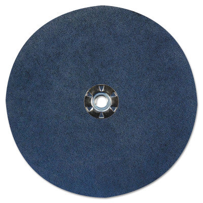 Wolverine Resin Fiber Discs, 9 in Dia, 5/8 Arbor, 120 Grit, Zirconia