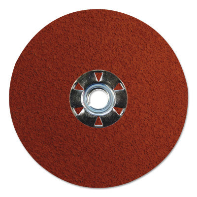 Tiger Ceramic Resin Fiber Discs, 5 in Dia, 5/8 Arbor, 24 Grit, Ceramic