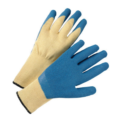 Latex Crinkle, Large, Yellow/Blue