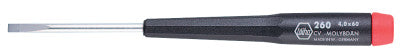 Slotted Precision Screwdrivers, 5/32 in, 6.69 in Overall L