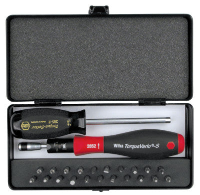 TorqueVario-S Bit Sets, 24 Piece