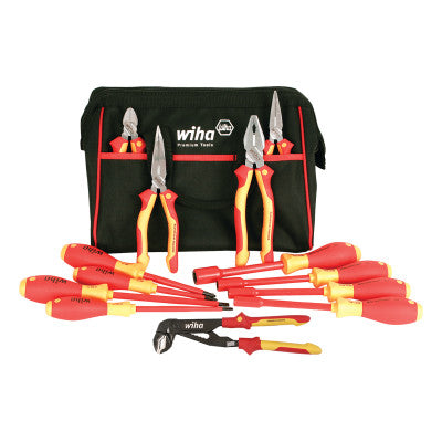 Insulated Pliers, Cutters, Screwdrivers and Nut Drivers 13 Piece Sets