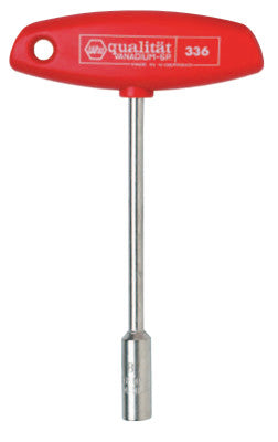 T-Handle Nut Drivers, 1/2 in, 6 in Overall L, 10 per box
