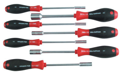 SoftFinish Nut Driver Sets, 3/16"; 1/4"; 5/16"; 11/32"; 3/8"; 7/16"; 1/2"