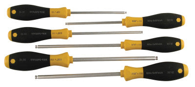 MagicRing Hex-Driver Sets, Ball Hex, 6 Piece, 1/8 - 1/4 in