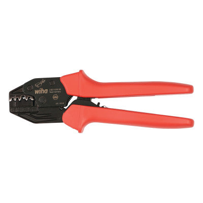 Ratchet Crimpers, 8.6 in Long, 24 - 10 AWG, Red