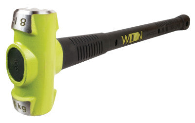 B.A.S.H Unbreakable Handle Sledge Hammer, 8 lb Head, 30 in Ergonomic Handle