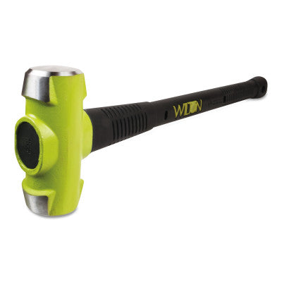 B.A.S.H Unbreakable Handle Sledge Hammer, 12 lb Head, 30 in Ergonomic Handle