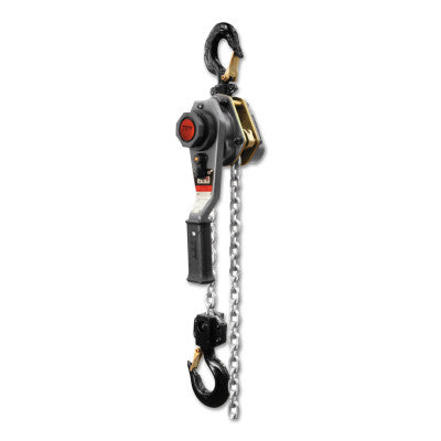 JLH Series Lever Hoists, 1 1/2 Tons Cap., 15 ft Lifting Height, 1 Fall, 74.89 lb
