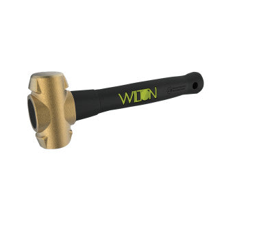 B.A.S.H Unbreakable Handle Brass Sledge Hammers, 2 1/2 lb, Unbreakable Handle