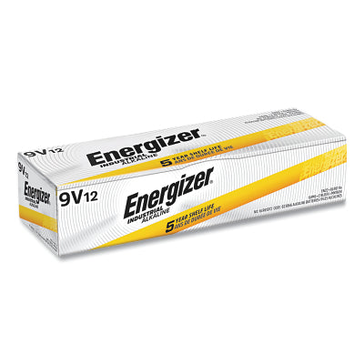ENERGIZER INDUSTRIAL 9VALKALINE BATTERIES