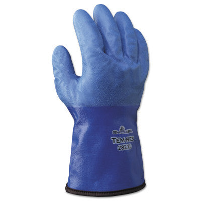 TEM-RES 282 Gloves, Large, Blue