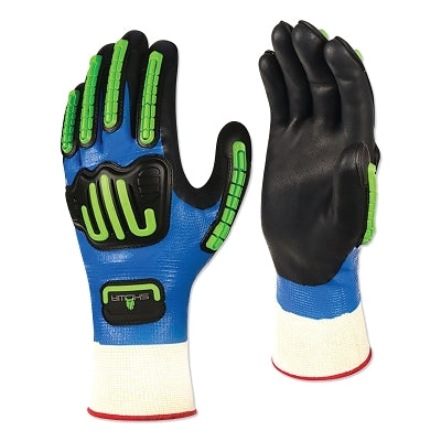 GP FULL NIT BLUE UNDERCOATING W/BLK FOAMED PALM