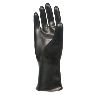 Butyl Chemical-Resistant Gloves, X-Large, Black