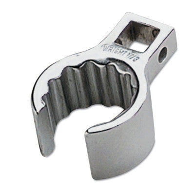 3/8" Dr. Crowfoot Wrenches Flare Nut, 12 Pt