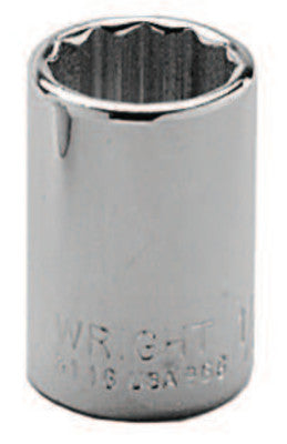 3/8" Dr. Standard Sockets, 3/8 in Drive, 9/16 in, 12 Points