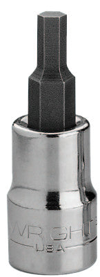 3/8" Dr. Hex Bit Sockets, 3/8 in Drive, , Points