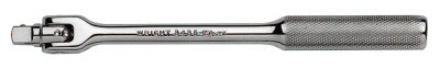 3/8" Dr. Flex Handles, 3/8 in (male square) Drive, Knurled, 8 15/32 in Long