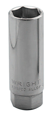 3/8" Dr. Spark Plug Sockets, 3/8 in Drive, 5/8 in, 6 Points