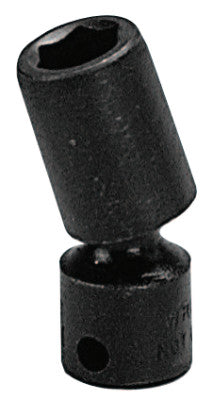 3/8" Dr. Universal Impact Sockets, 3/8 in Drive, 9/16 in, 6 Points