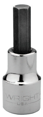 1/2" Dr. Hex Bit Sockets, 1/2 in Drive, 3/8 in Tip