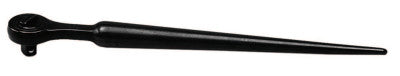 1/2 in Drive Ratchets, Round 15 in, Black, Tapered Handle