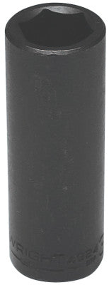 1/2" Dr. Deep Impact Sockets, 1/2 in Drive, 3/8 in, 6 Points