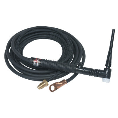 150 Amp Air Cooled TIG TorchFlex Valve Head, 4 5/8 in, Two-Piece 12.5 ft Cable