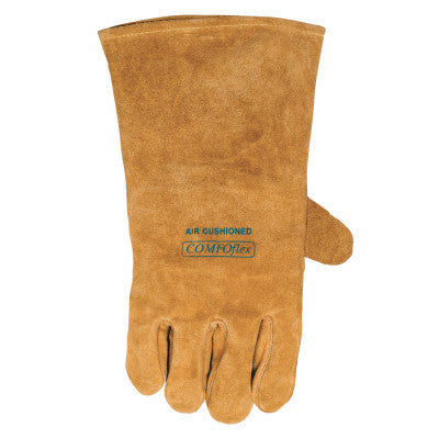Premium Leather Welding Gloves, Leather, Large Right Hand, Buck Tan