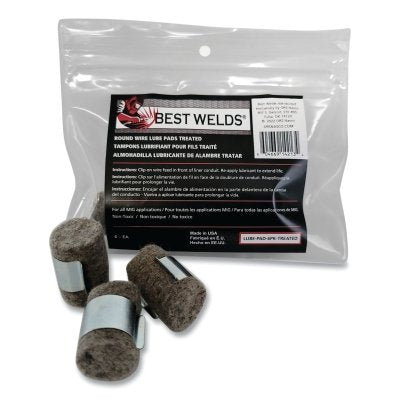 BW LUBE PADS/TREATED INCLUDES CLIP 6 EA/PK