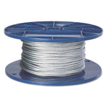Fiber Core Wire Ropes, 6 Strands, 19 Strands/Wire, 5/16 in, 1,704 lb Load