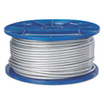 Aircraft Quality Wire Ropes, 7 Strands, 7 Strands/Wire, 3/16 in, 184 lb Load