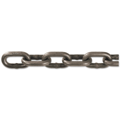 Grade 43 High Test Chains, Size 5/16 in, 275 ft, 3900 lb Limit, Self Colored