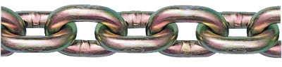 Grade 70 Transport Chains, Size 1/4 in, 3,150 lb Limit, Yellow Dichromate