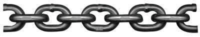 Grade 80 Alloy Chains, Size 3/8 in, Black