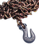 Grade 70 Transport Chains, 5/16 in, 4,700 lb Limit, Yellow Dichromate