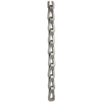Sash Chains, Size 35, 100 ft, 106 lb Limit, Bright Zinc